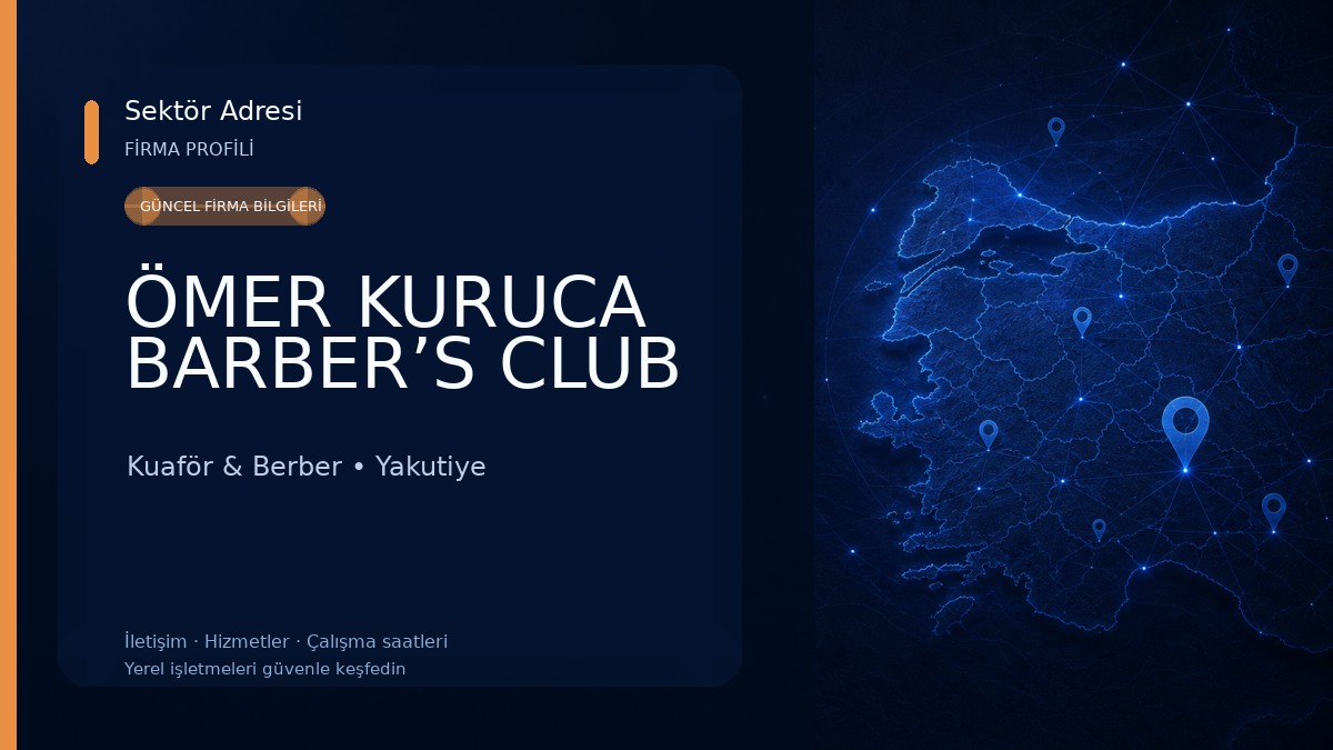 ÖMER KURUCA BARBER’S CLUB Kuaför & Berber