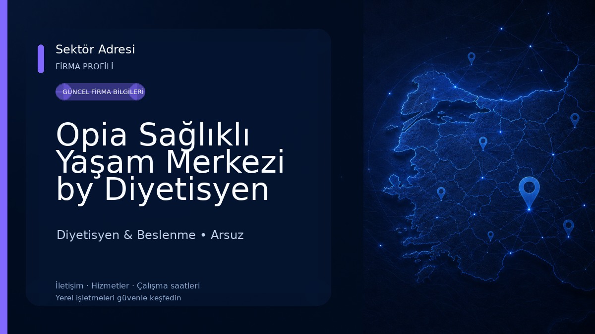 Opia Sağlıklı Yaşam Merkezi by Diyetisyen Eda Gizem Çevik Diyetisyen & Beslenme