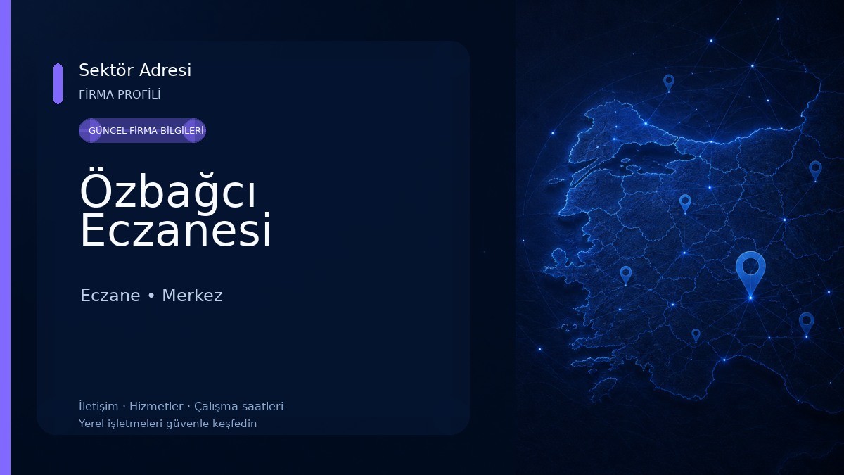 Özbağcı Eczanesi Eczane