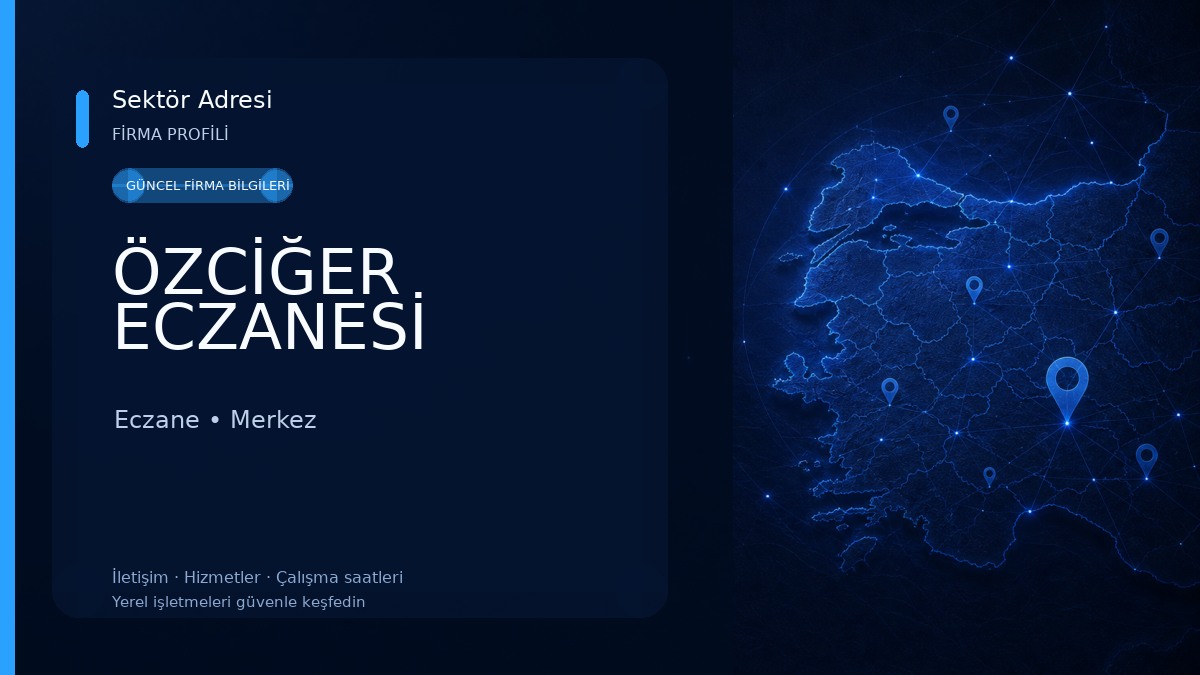 ÖZCİĞER ECZANESİ Eczane