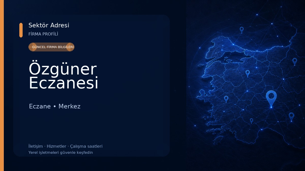 Özgüner Eczanesi Eczane