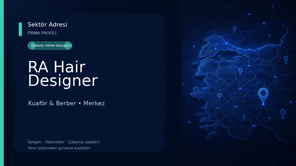 RA Hair Designer Kuaför & Berber