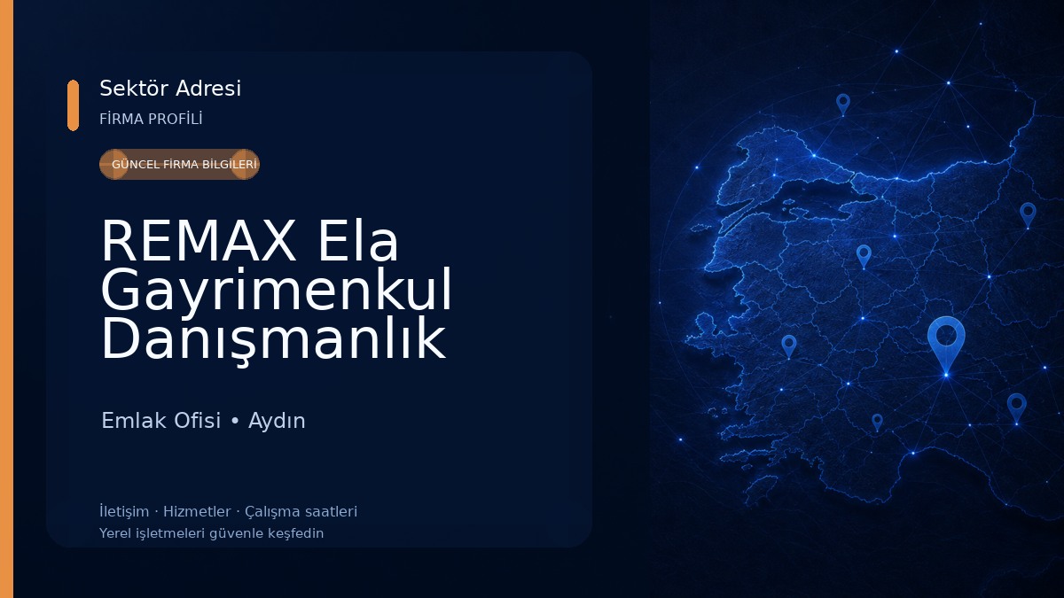 REMAX Ela Gayrimenkul Danışmanlık Emlak Ofisi