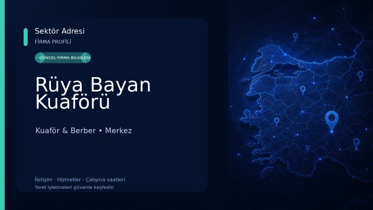 Rüya Bayan Kuaförü Kuaför & Berber