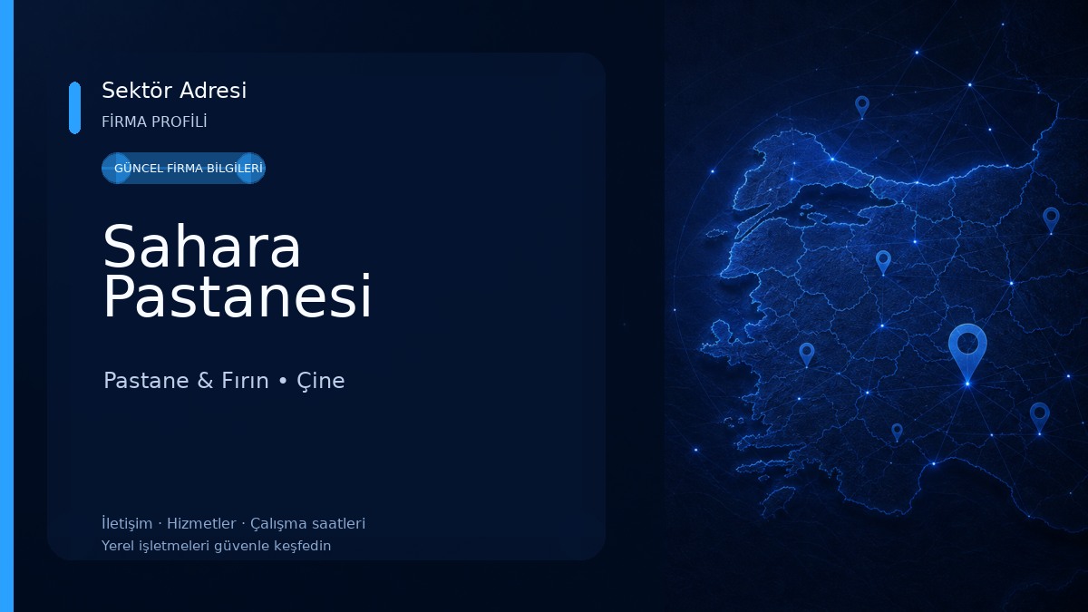 Sahara Pastanesi Pastane & Fırın
