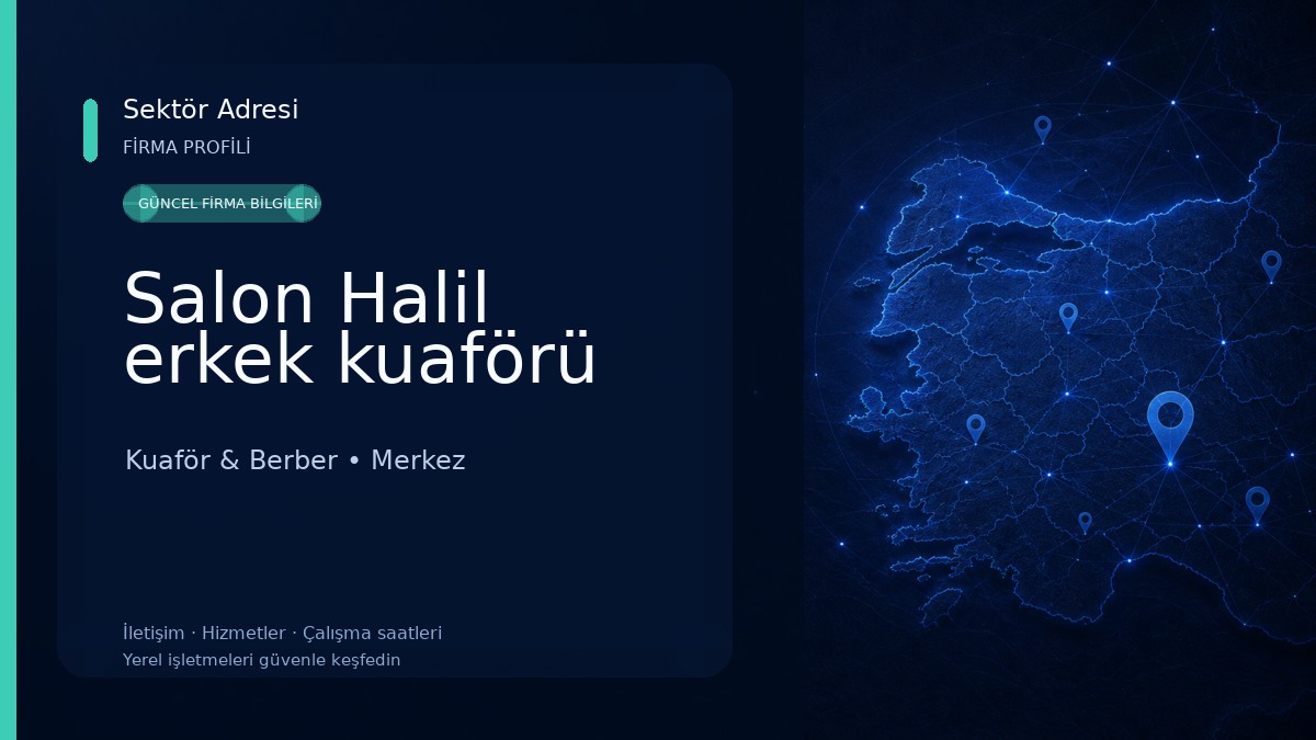 Salon Halil erkek kuaförü Kuaför & Berber