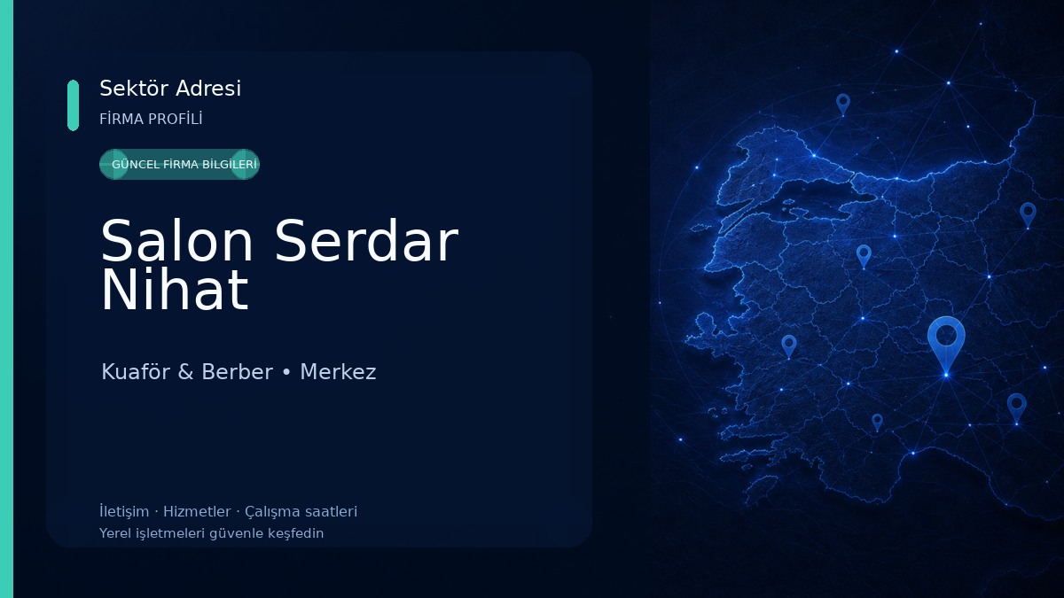 Salon Serdar Nihat 