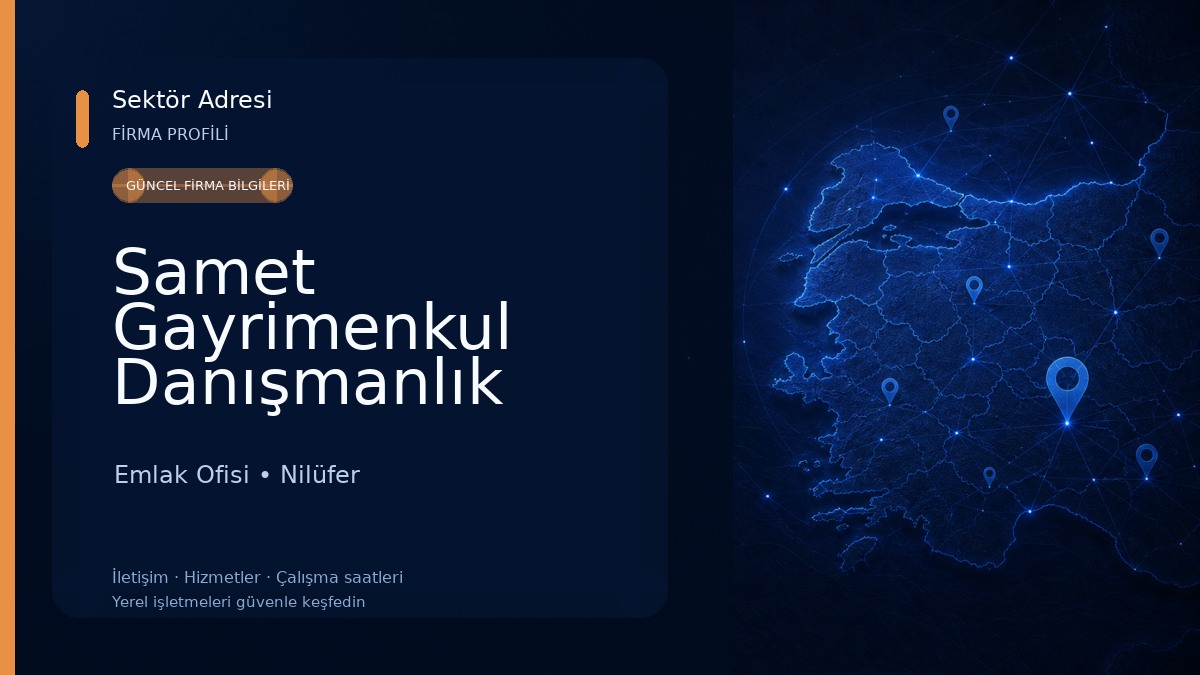 Samet Gayrimenkul Danışmanlık 