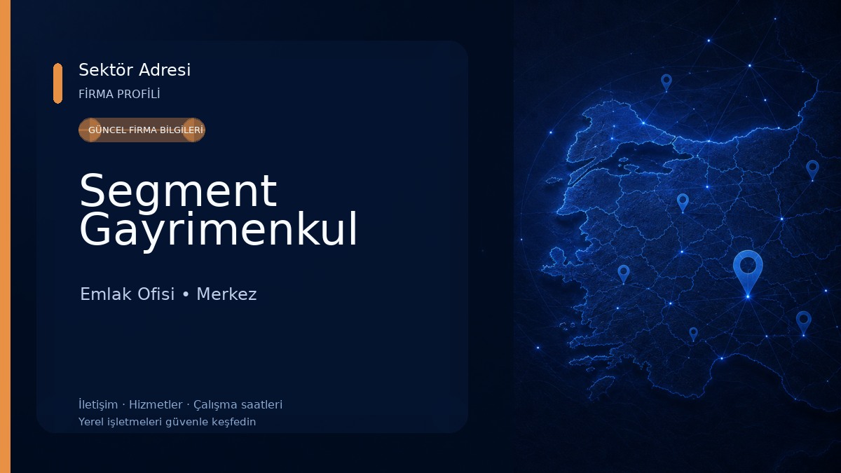 Segment Gayrimenkul Emlak Ofisi