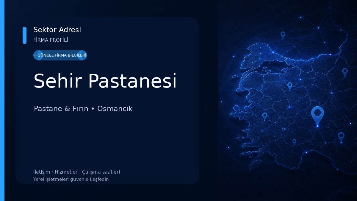 Sehir Pastanesi Pastane & Fırın