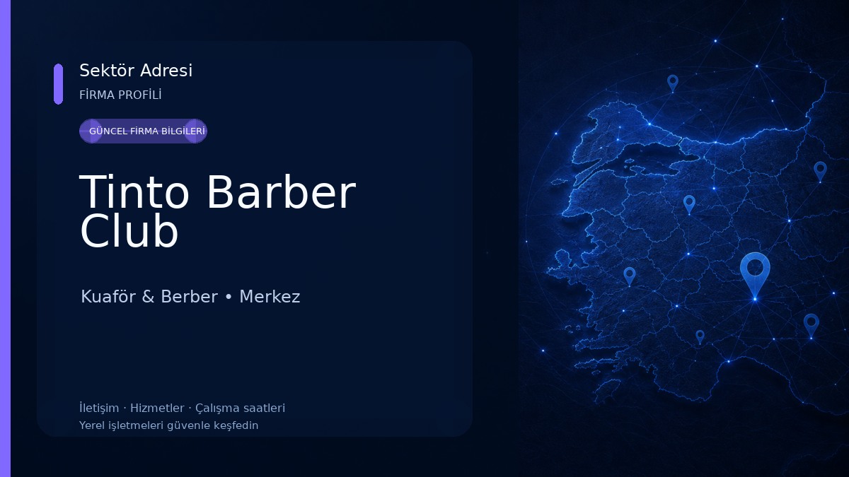 Tinto Barber Club Kuaför & Berber