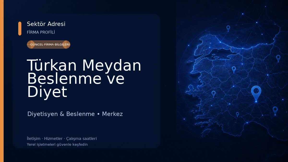 Türkan Meydan Beslenme ve Diyet Danışmanlık Merkezi Diyetisyen & Beslenme