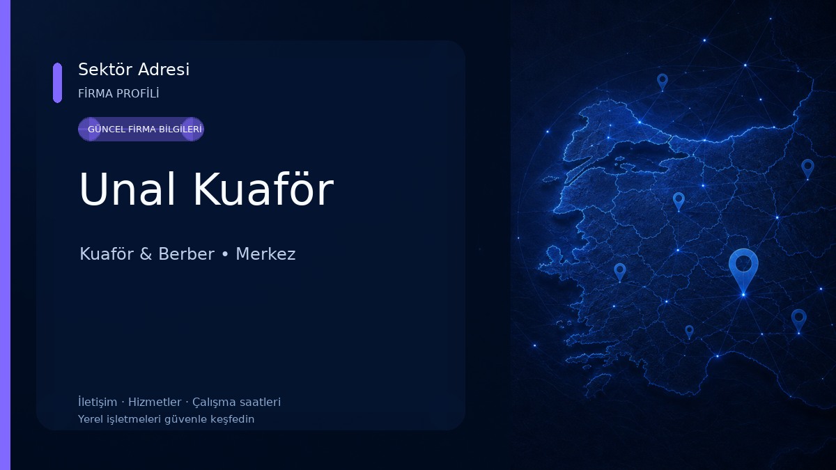 Unal Kuaför Kuaför & Berber