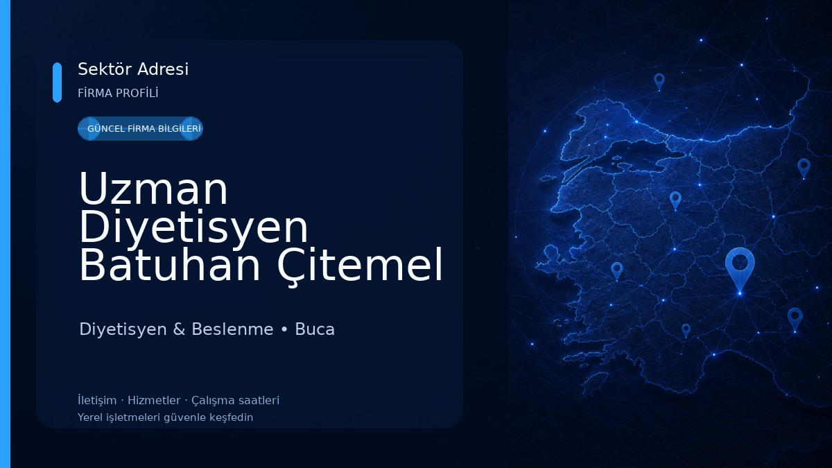 Uzman Diyetisyen Batuhan Çitemel Diyetisyen & Beslenme