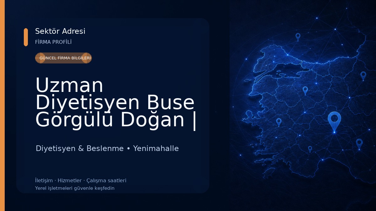 Uzman Diyetisyen Buse Görgülü Doğan | Batıkent Diyetisyen | Ankara Diyetisyen Diyetisyen & Beslenme
