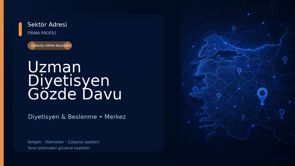 Uzman Diyetisyen Gözde Davu Diyetisyen & Beslenme