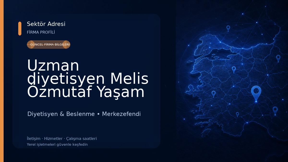 Uzman diyetisyen Melis Özmutaf Yaşam Merkezi - denizli diyetisyen Diyetisyen & Beslenme