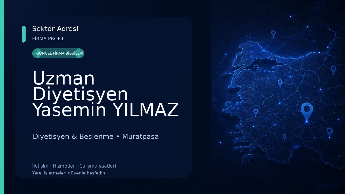 Uzman Diyetisyen Yasemin YILMAZ Diyetisyen & Beslenme