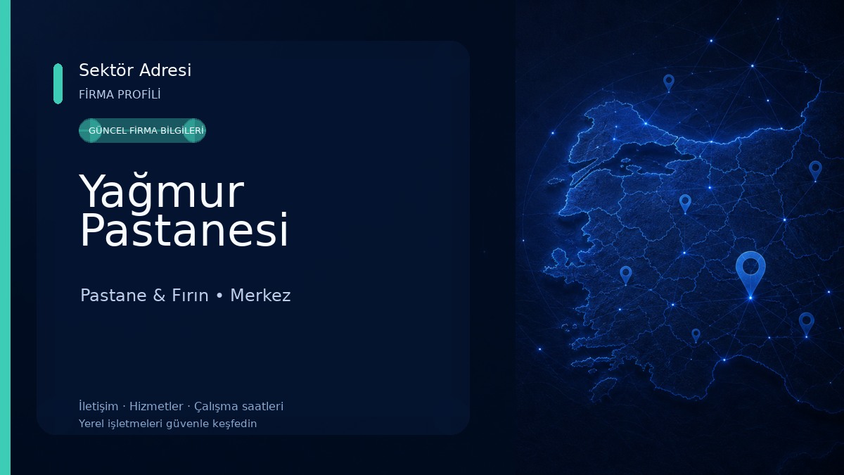 Yağmur Pastanesi Pastane & Fırın