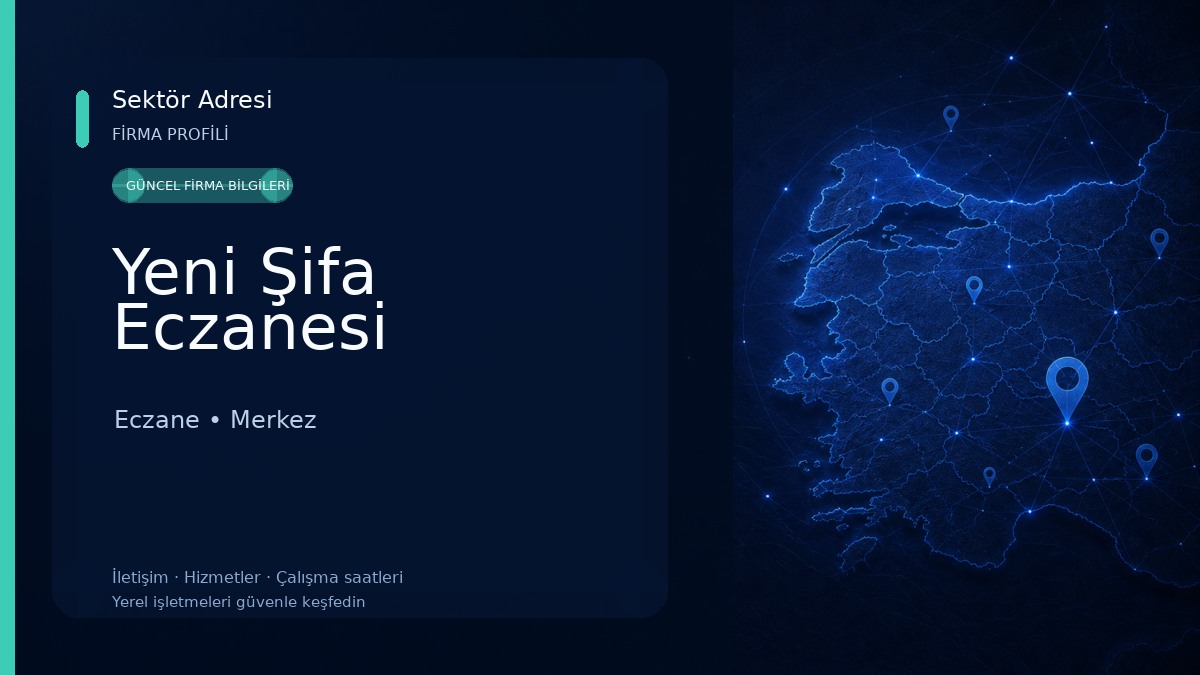 Yeni Şifa Eczanesi Eczane