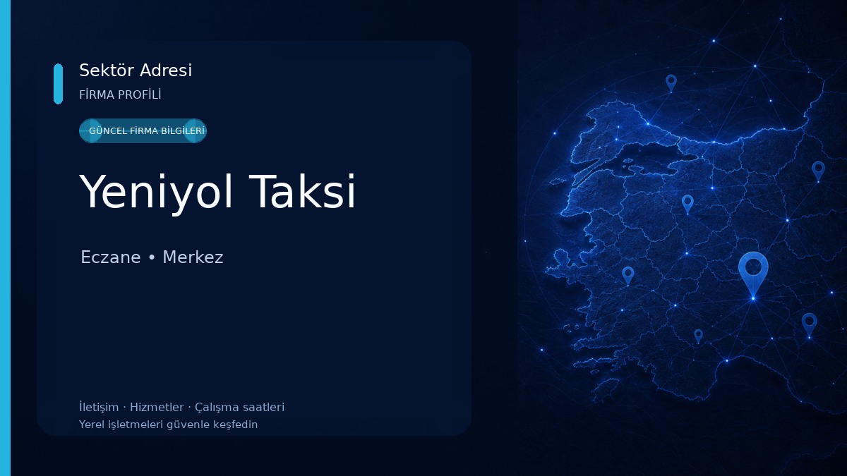 Yeniyol Taksi Eczane