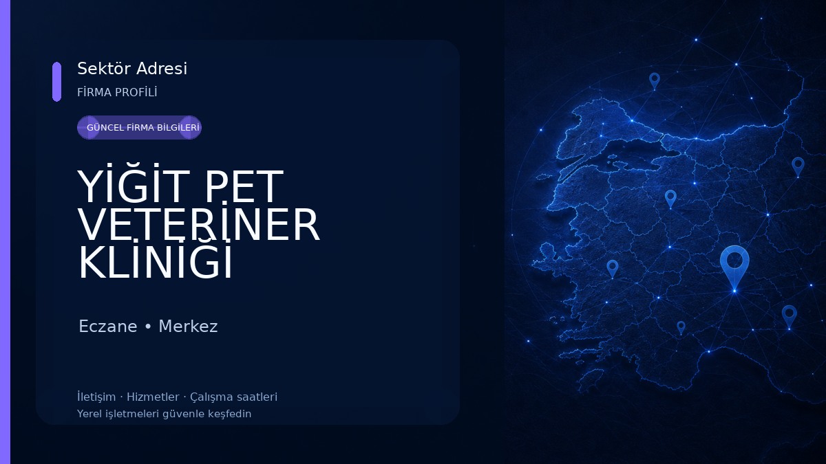 YİĞİT PET VETERİNER KLİNİĞİ Eczane