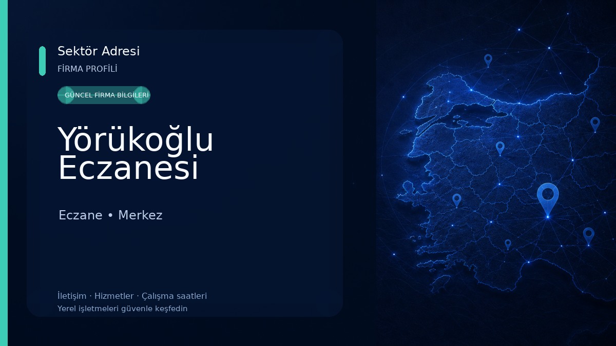 Yörükoğlu Eczanesi Eczane