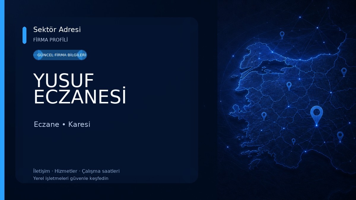 YUSUF ECZANESİ Eczane