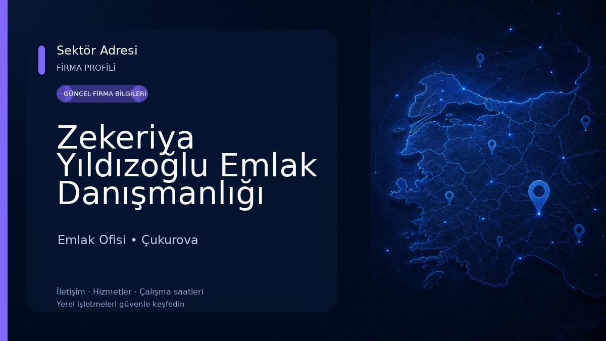 Zekeriya Yıldızoğlu Emlak Danışmanlığı Emlak Ofisi