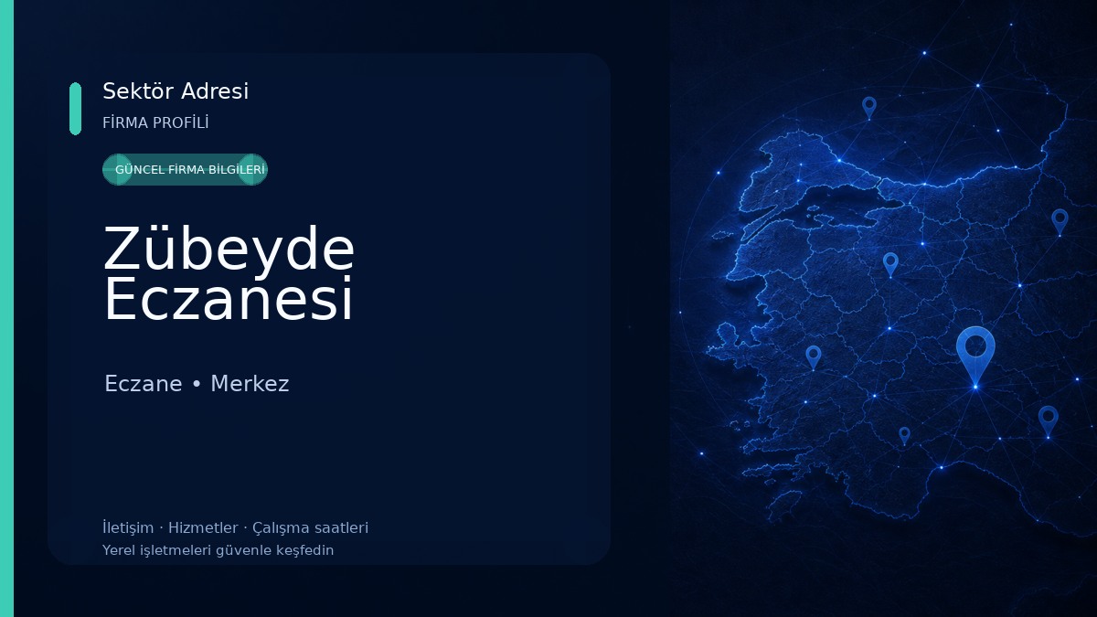 Zübeyde Eczanesi Eczane