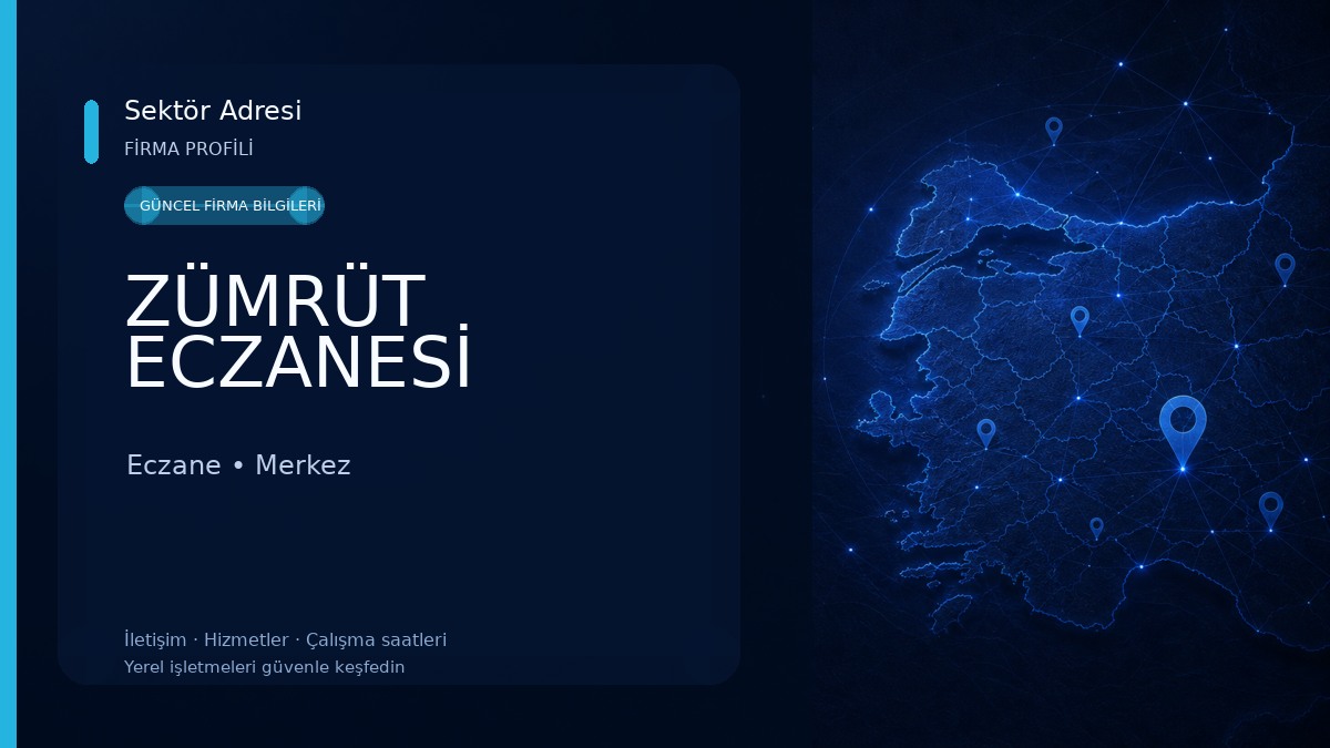 ZÜMRÜT ECZANESİ Eczane